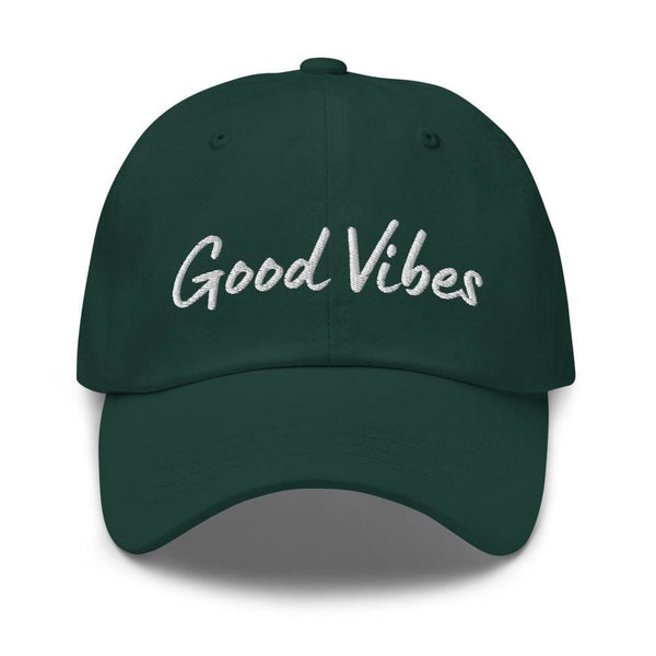 Embroidered Baseball Cap - Adjustable - Good Vibes - Yahko Merchandise