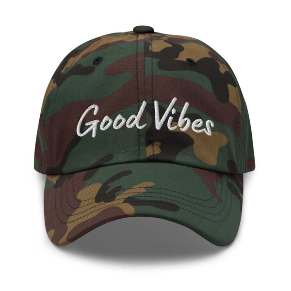 Embroidered Baseball Cap - Adjustable - Good Vibes - Yahko Merchandise