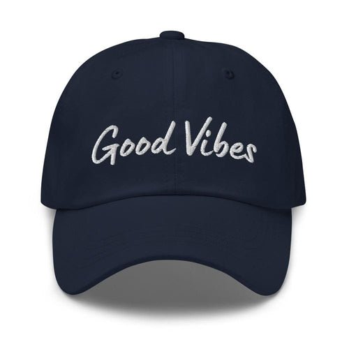 Embroidered Baseball Cap - Adjustable - Good Vibes - Yahko Merchandise
