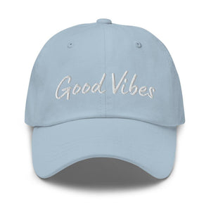 Embroidered Baseball Cap - Adjustable - Good Vibes - Yahko Merchandise