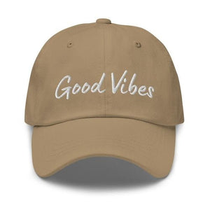 Embroidered Baseball Cap - Adjustable - Good Vibes - Yahko Merchandise
