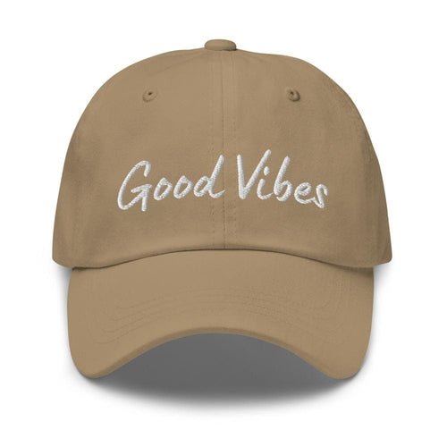 Embroidered Baseball Cap - Adjustable - Good Vibes - Yahko Merchandise