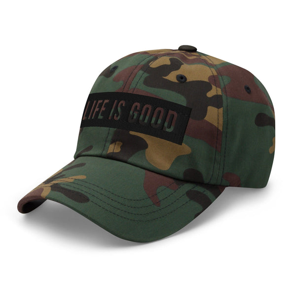 Embroidered Baseball Cap - Adjustable - Life is Good - Yahko Merchandise