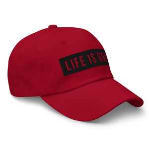 Embroidered Baseball Cap - Adjustable - Life is Good - Yahko Merchandise