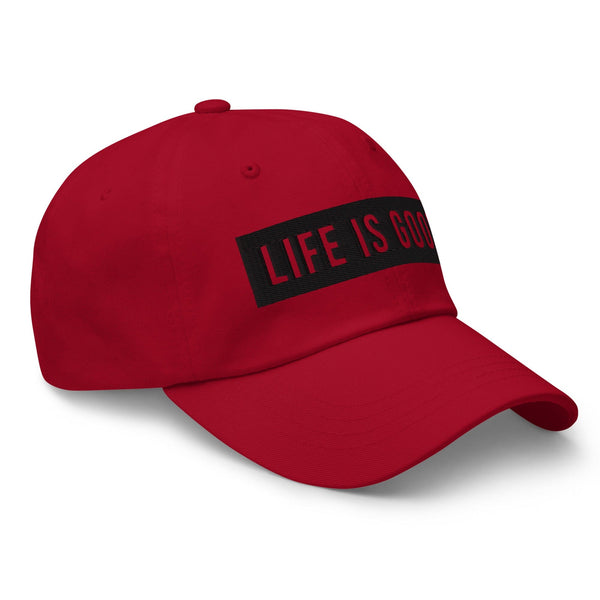 Embroidered Baseball Cap - Adjustable - Life is Good - Yahko Merchandise