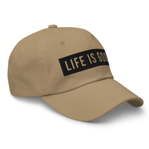 Embroidered Baseball Cap - Adjustable - Life is Good - Yahko Merchandise