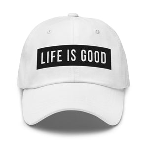 Embroidered Baseball Cap - Adjustable - Life is Good - Yahko Merchandise