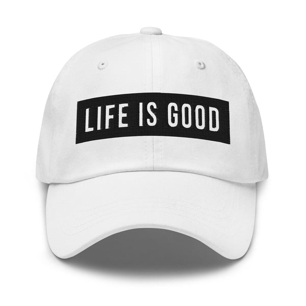 Embroidered Baseball Cap - Adjustable - Life is Good - Yahko Merchandise