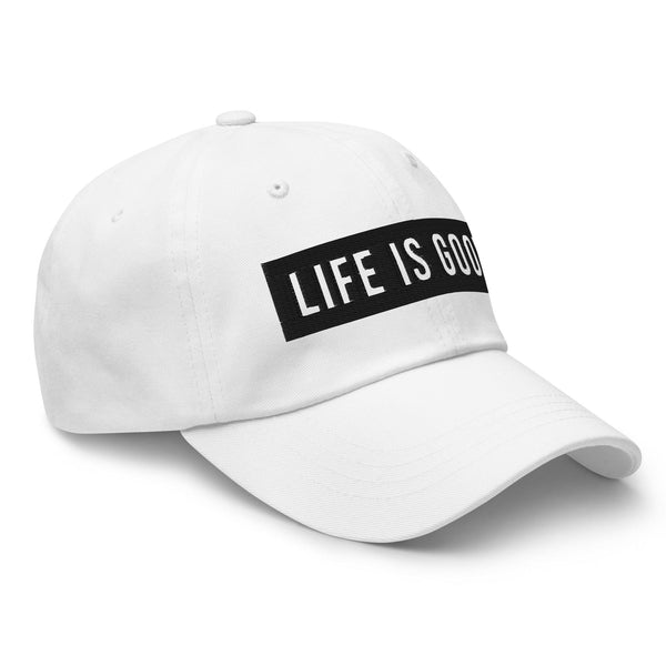 Embroidered Baseball Cap - Adjustable - Life is Good - Yahko Merchandise
