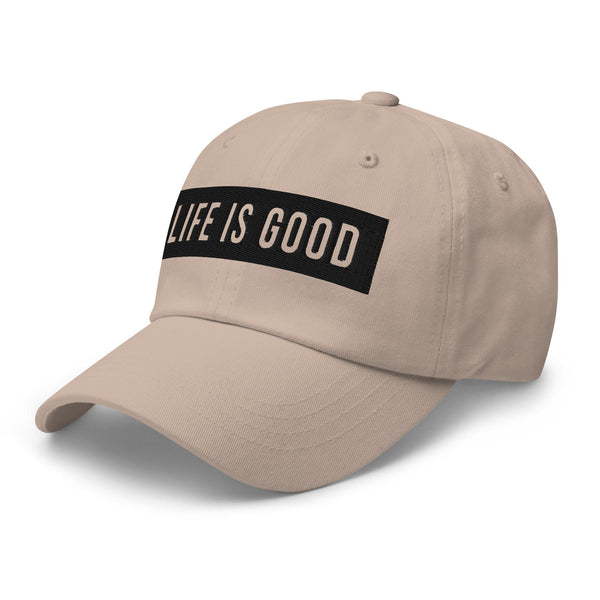 Embroidered Baseball Cap - Adjustable - Life is Good - Yahko Merchandise