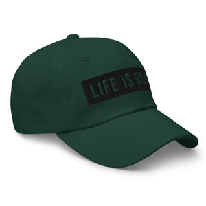 Embroidered Baseball Cap - Adjustable - Life is Good - Yahko Merchandise