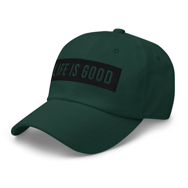 Embroidered Baseball Cap - Adjustable - Life is Good - Yahko Merchandise