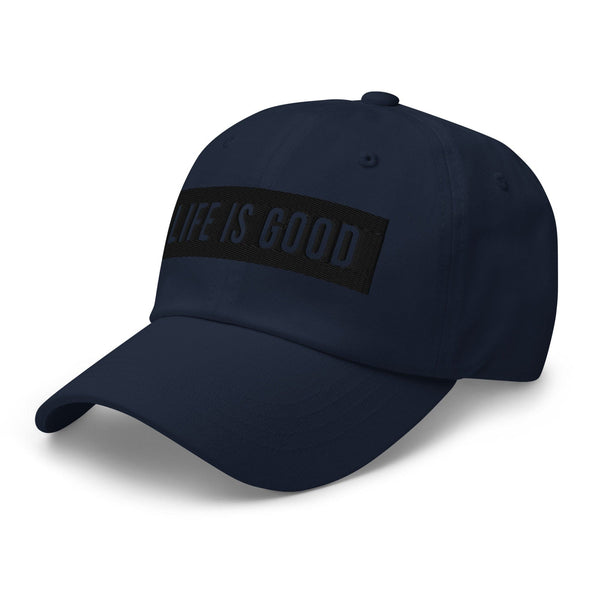 Embroidered Baseball Cap - Adjustable - Life is Good - Yahko Merchandise