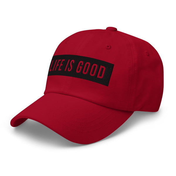 Embroidered Baseball Cap - Adjustable - Life is Good - Yahko Merchandise