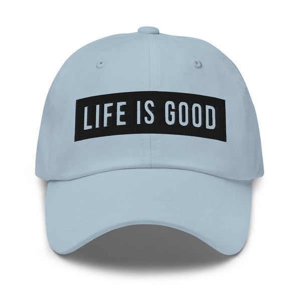 Embroidered Baseball Cap - Adjustable - Life is Good - Yahko Merchandise