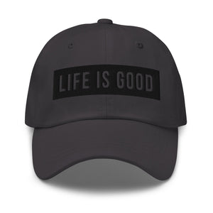 Embroidered Baseball Cap - Adjustable - Life is Good - Yahko Merchandise