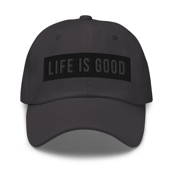 Embroidered Baseball Cap - Adjustable - Life is Good - Yahko Merchandise