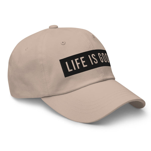 Embroidered Baseball Cap - Adjustable - Life is Good - Yahko Merchandise