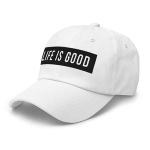 Embroidered Baseball Cap - Adjustable - Life is Good - Yahko Merchandise