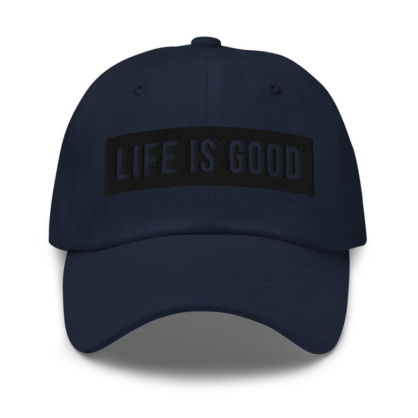 Embroidered Baseball Cap - Adjustable - Life is Good - Yahko Merchandise