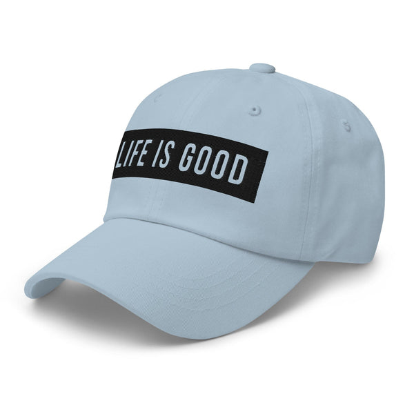 Embroidered Baseball Cap - Adjustable - Life is Good - Yahko Merchandise