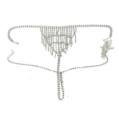 European And American Multi - layer Rhinestone Waist Chain Jewelry Rhinestone Jewelry - Yahko Merchandise