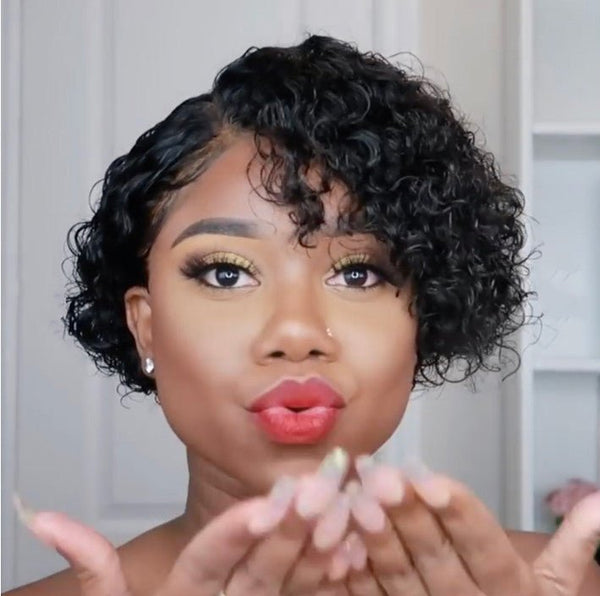 European And American Wigs Women's Short Curly Hair Wigs - Yahko Merchandise