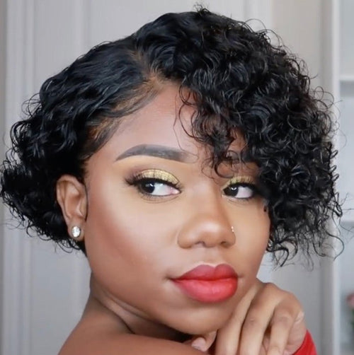 European And American Wigs Women's Short Curly Hair Wigs - Yahko Merchandise