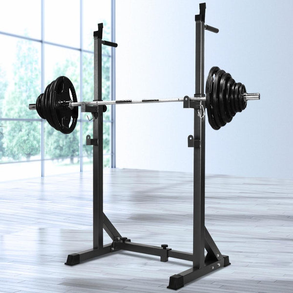 Everfit Weight Bench Adjustable Squat Rack Home Gym Equipment 300kg - Yahko Merchandise