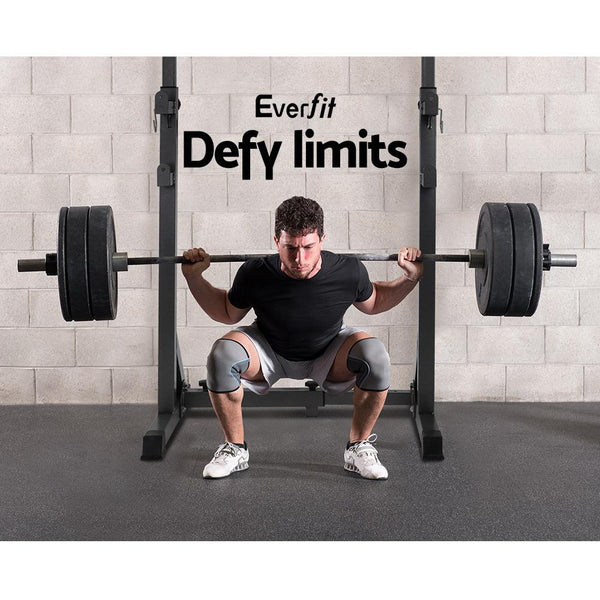 Everfit Weight Bench Adjustable Squat Rack Home Gym Equipment 300kg - Yahko Merchandise
