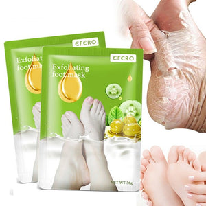 Exfoliating Foot Mask Foot SPA Pedicure Socks Removing Dead Skin Whitening Heels Feet Peeling Anti Cracked Foot Skin Care - Yahko Merchandise