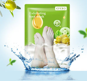 Exfoliating Foot Mask Foot SPA Pedicure Socks Removing Dead Skin Whitening Heels Feet Peeling Anti Cracked Foot Skin Care - Yahko Merchandise