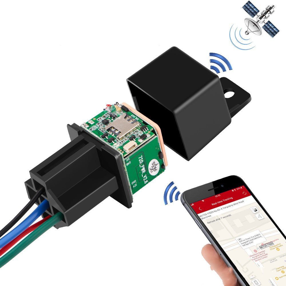Explosive CJ720 Multi - Mode Relay GPS Car Tracker - Yahko Merchandise