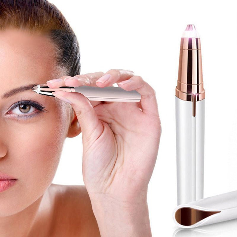 Eyebrow Epilator Maquiagem Profissional Completa Trymer Do Brwi Eye Brow Trimmer For Rasoir Visage Femme Make Up Eye Brow Shaper - Yahko Merchandise