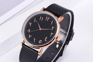 Fashion Creative Quartz Watches Couple Watches Digital Mesh Band Watches - Yahko Merchandise