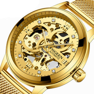Fashion Luxury Luminous Waterproof Steel Band Mechanical Watch - Yahko Merchandise