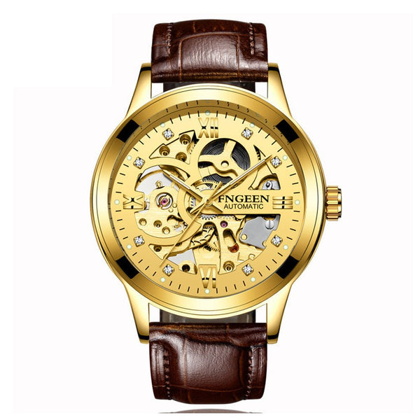 Fashion Luxury Luminous Waterproof Steel Band Mechanical Watch - Yahko Merchandise