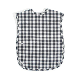 Fashion Plaid Waterproof Cotton Bib for Infants and Kids - Yahko Merchandise
