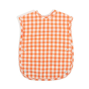 Fashion Plaid Waterproof Cotton Bib for Infants and Kids - Yahko Merchandise