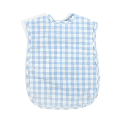 Fashion Plaid Waterproof Cotton Bib for Infants and Kids - Yahko Merchandise