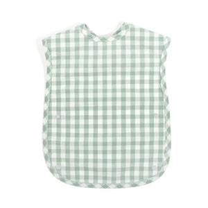 Fashion Plaid Waterproof Cotton Bib for Infants and Kids - Yahko Merchandise