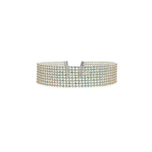 Fashion Women Full Crystal Rhinestone Choker Necklace Wedding Jewelry Chokers Necklaces For Women - Yahko Merchandise