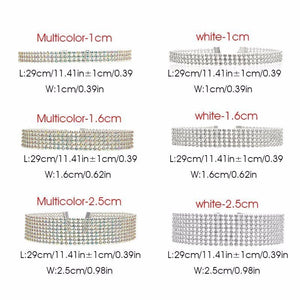 Fashion Women Full Crystal Rhinestone Choker Necklace Wedding Jewelry Chokers Necklaces For Women - Yahko Merchandise