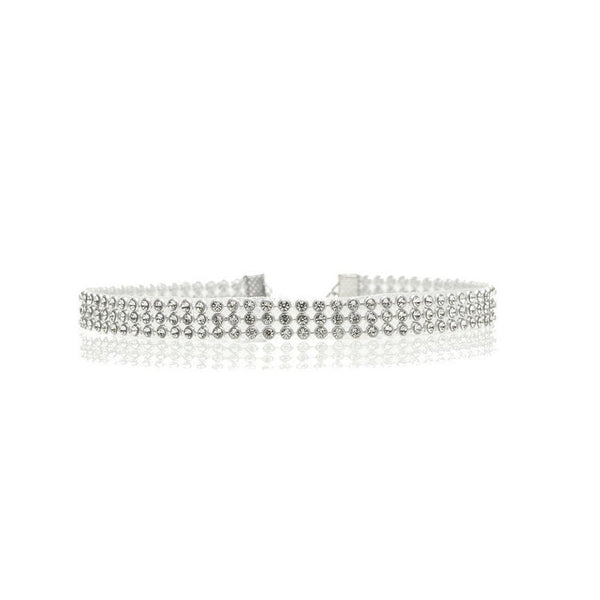 Fashion Women Full Crystal Rhinestone Choker Necklace Wedding Jewelry Chokers Necklaces For Women - Yahko Merchandise