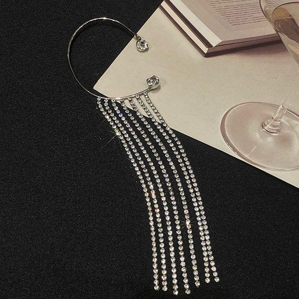 Fashionable And Simple Long Tassel Earrings - Yahko Merchandise