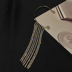 Fashionable And Simple Long Tassel Earrings - Yahko Merchandise