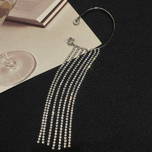 Fashionable And Simple Long Tassel Earrings - Yahko Merchandise
