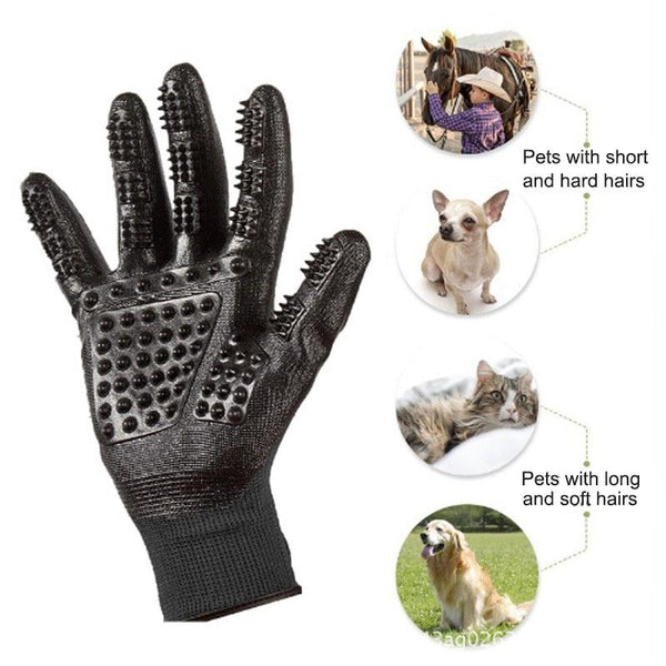 Fast Shipping 1 Pair Pet Grooming Gloves - Yahko Merchandise
