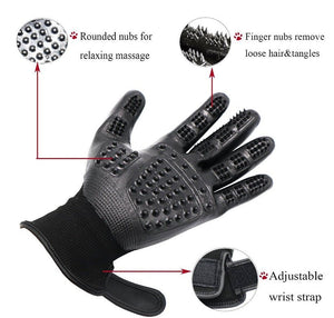Fast Shipping 1 Pair Pet Grooming Gloves - Yahko Merchandise