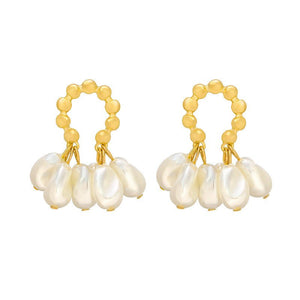Female Baroque Pearl Earrings - Yahko Merchandise